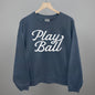 Play Ball (Vintage Script White) Ivy + Cloth