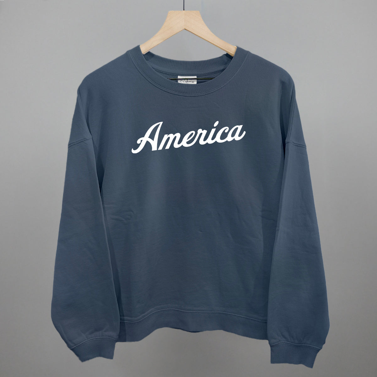 Vintage America (White Ink) Ivy + Cloth