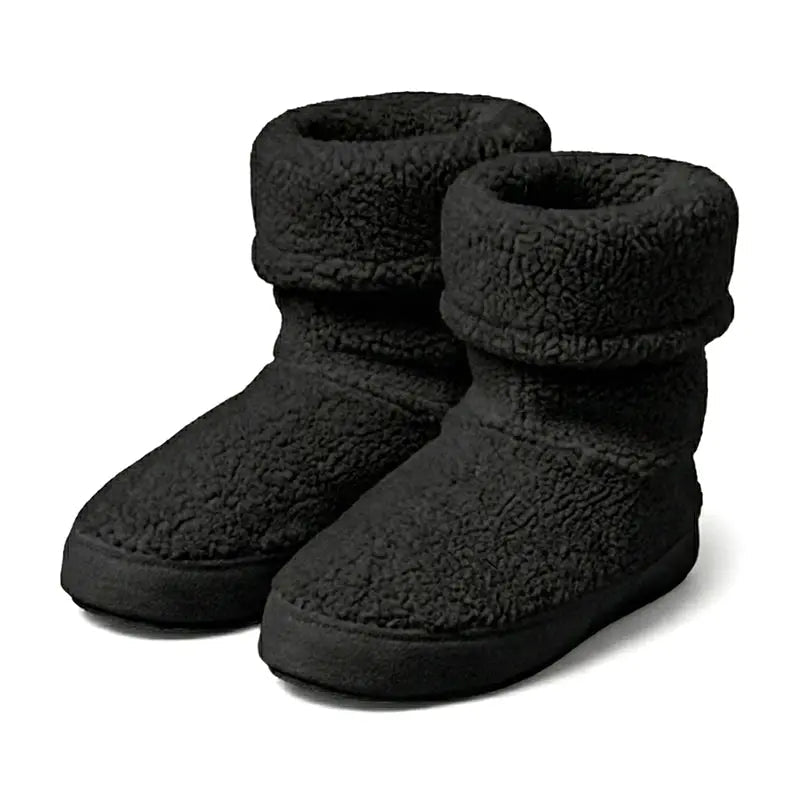 Polar Feet Women's Snugs - Black Berber Polar Feet® LLC