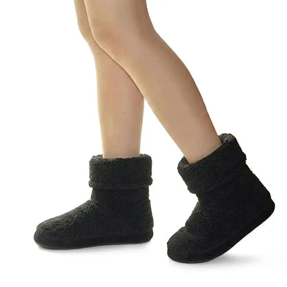 Polar Feet Men's Snugs - Black Berber Polar Feet® LLC