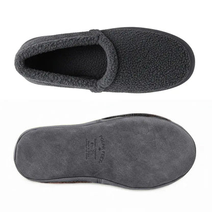 Polar Feet Women's Perfect Mocs - Grey Berber Polar Feet® LLC