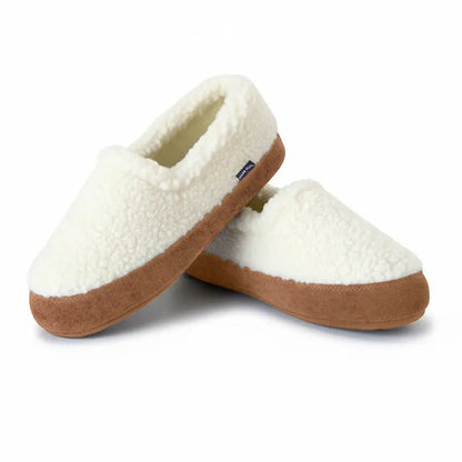 Polar Feet Women's Perfect Mocs - Cream Berber Polar Feet® LLC