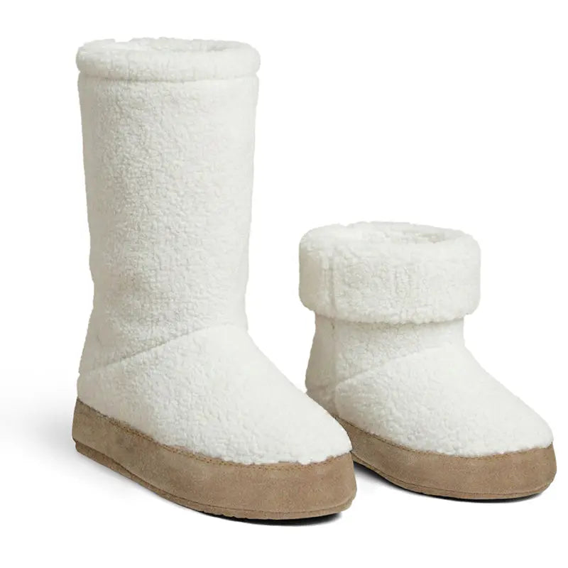 Polar Feet Women's Snugs - Cream Berber Polar Feet® LLC