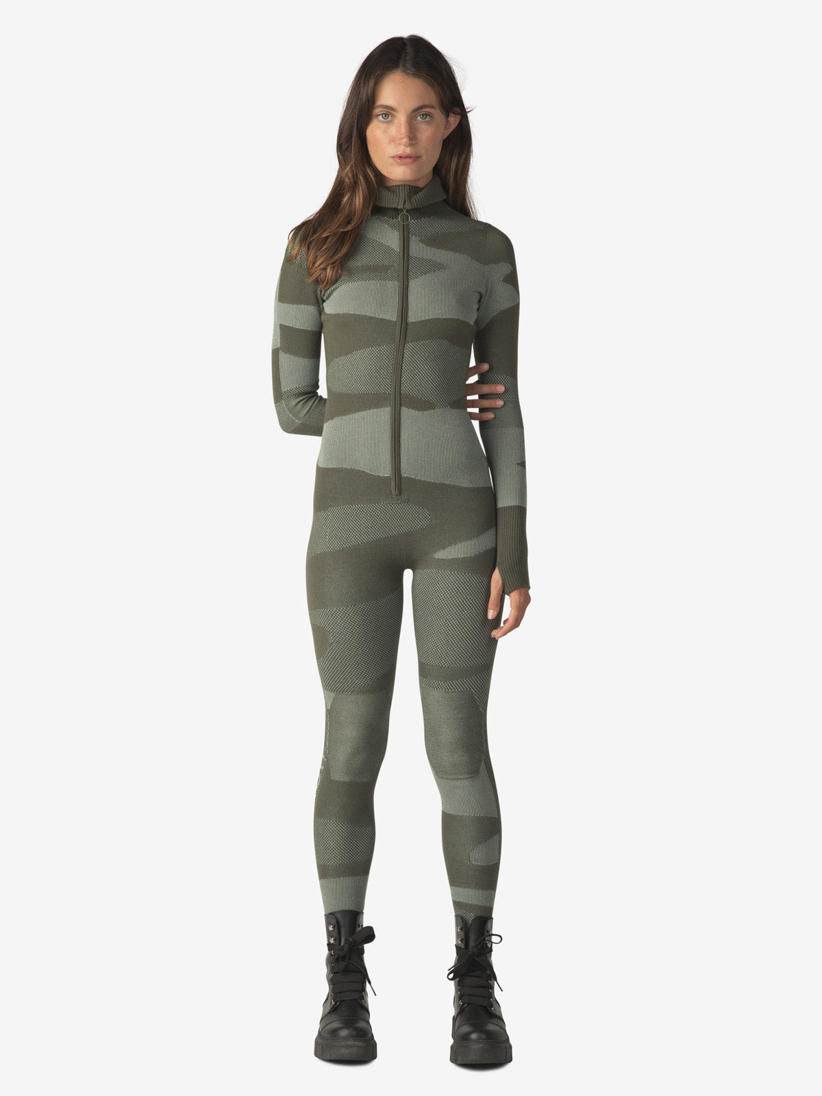 Merino Airwarm Bodysuit- Stone Green Holden Outerwear