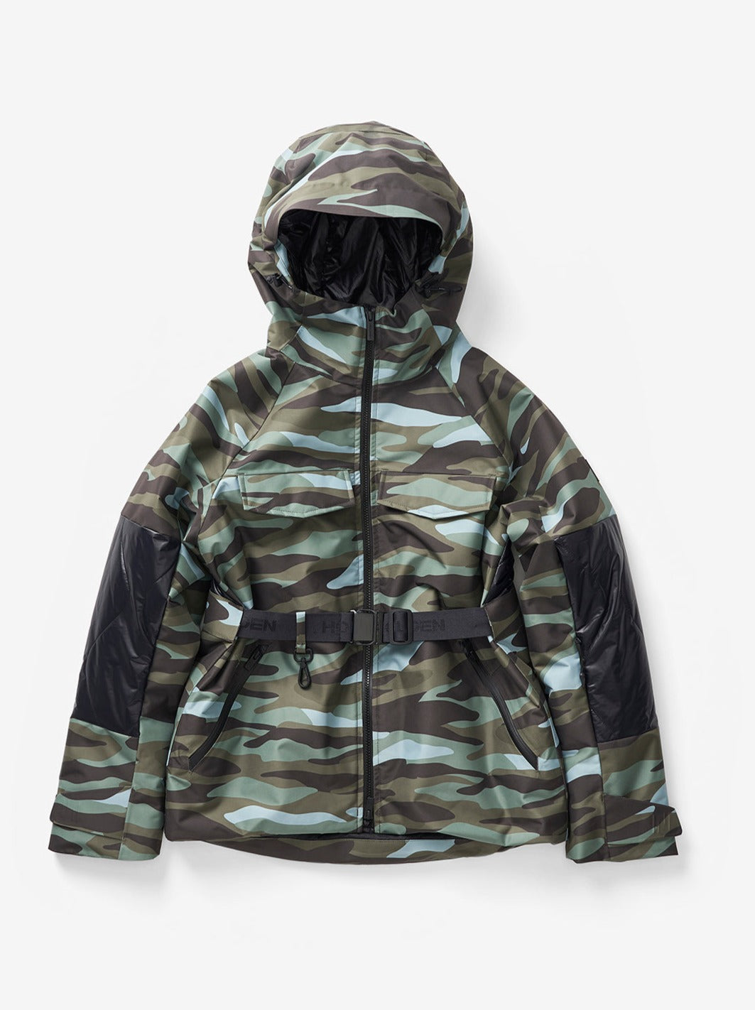 Belted Parka - Zea Camo Holden Outerwear