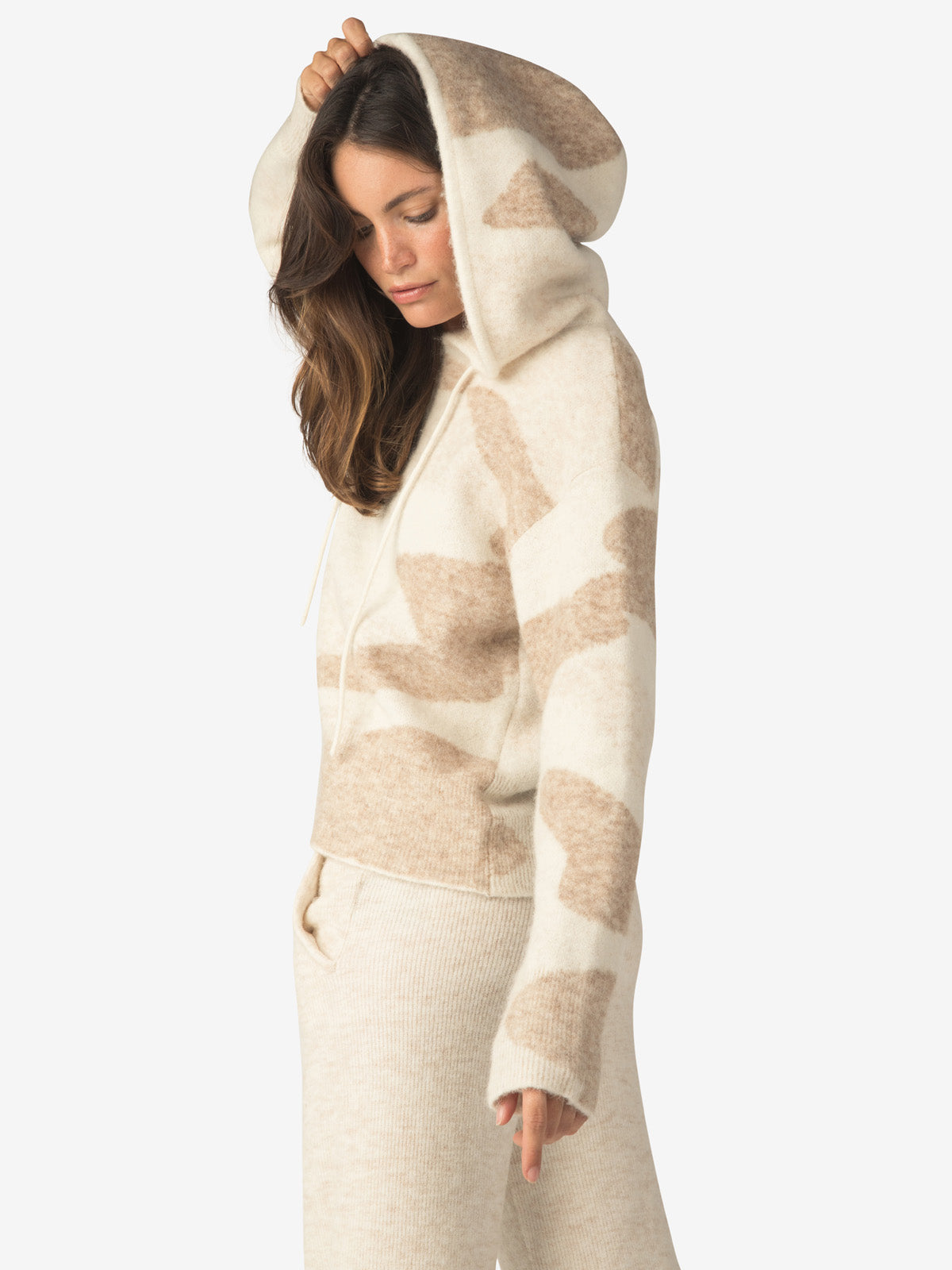 Chalet Hoodie - Cream Camo Holden Outerwear