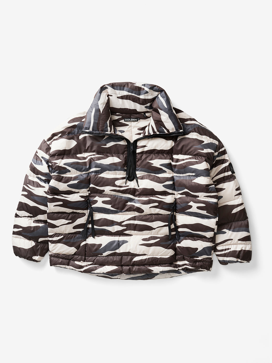 Down Half Zip - Zebra Holden Outerwear