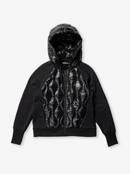 Down Zip Hoodie - Black Holden Outerwear