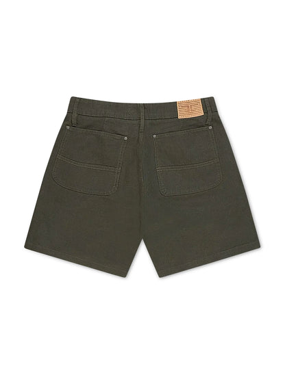 Jordan Craig The Re-up Shorts - Dark Green Denim Exchange