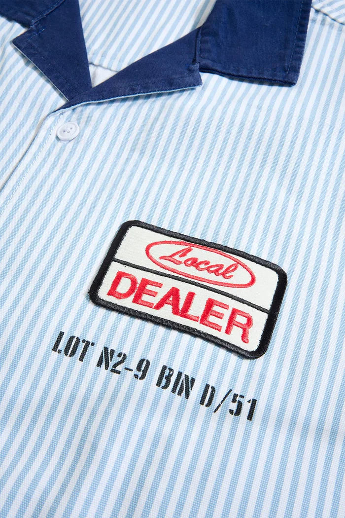 Jordan Craig Local Dealer Service Shirt - Bengal Stripe Denim Exchange