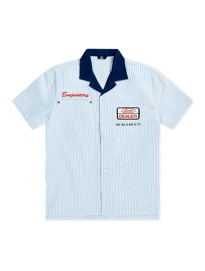 Jordan Craig Local Dealer Service Shirt - Bengal Stripe Denim Exchange