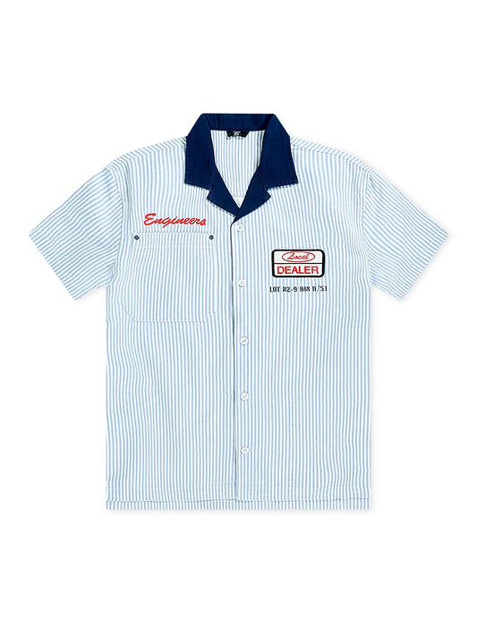 Jordan Craig Local Dealer Service Shirt - Bengal Stripe Denim Exchange