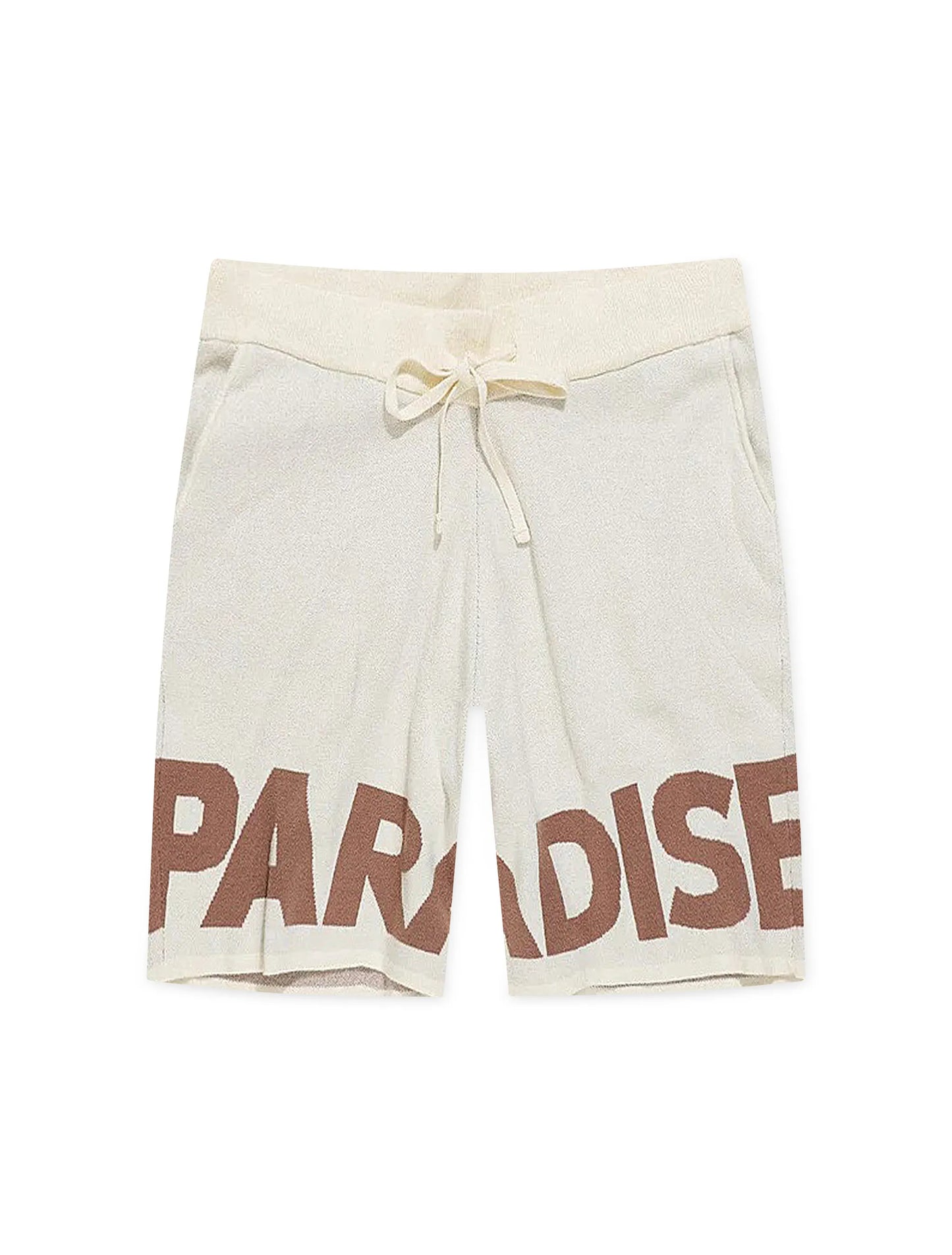 Jordan Craig Paradise Retro Knit Shorts - Cream Denim Exchange