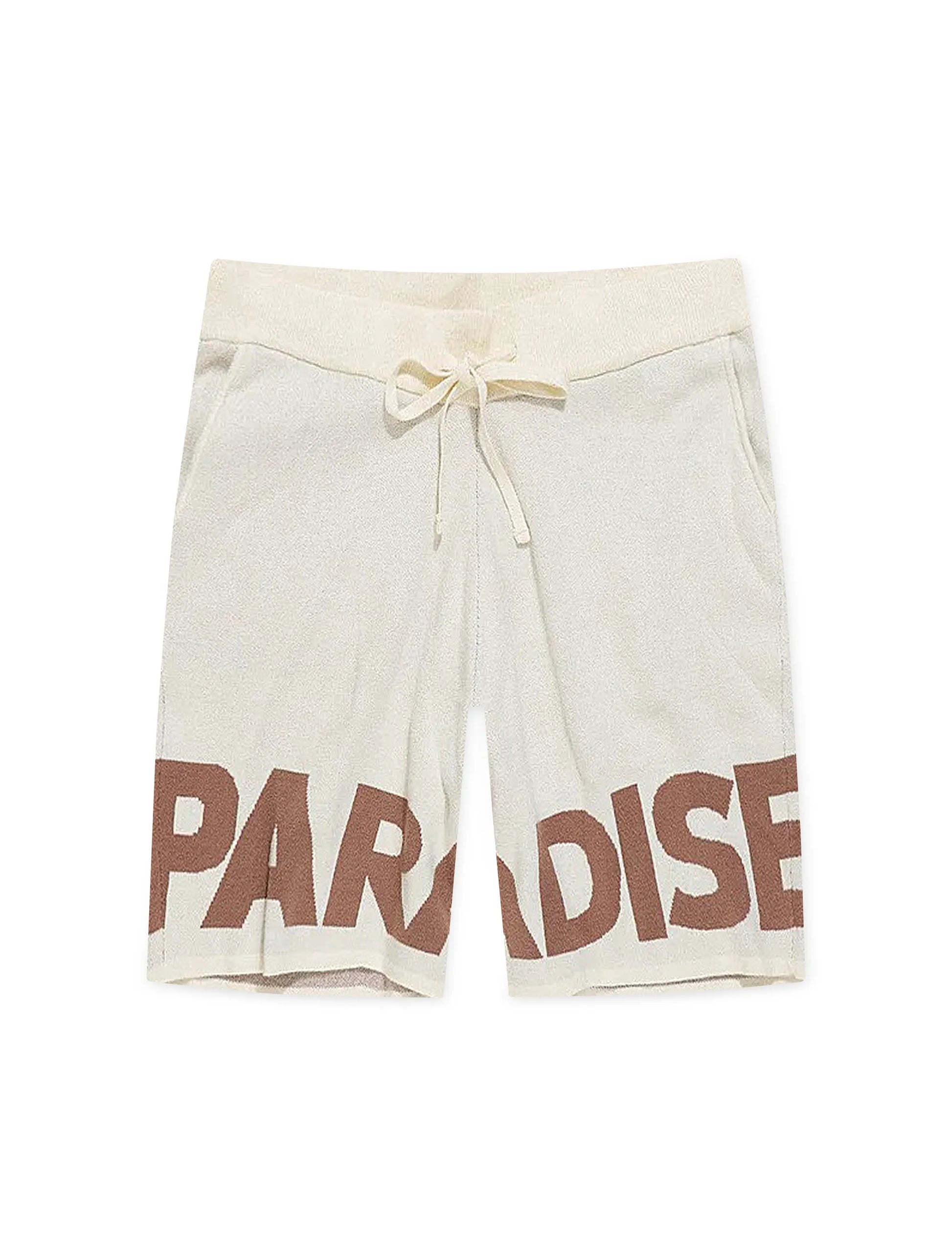 Jordan Craig Paradise Retro Knit Shorts - Cream Denim Exchange