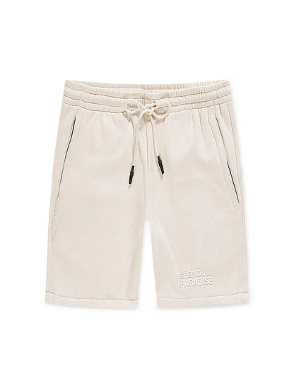 Jordan Craig Paradise Tonal Shorts - Bone Denim Exchange