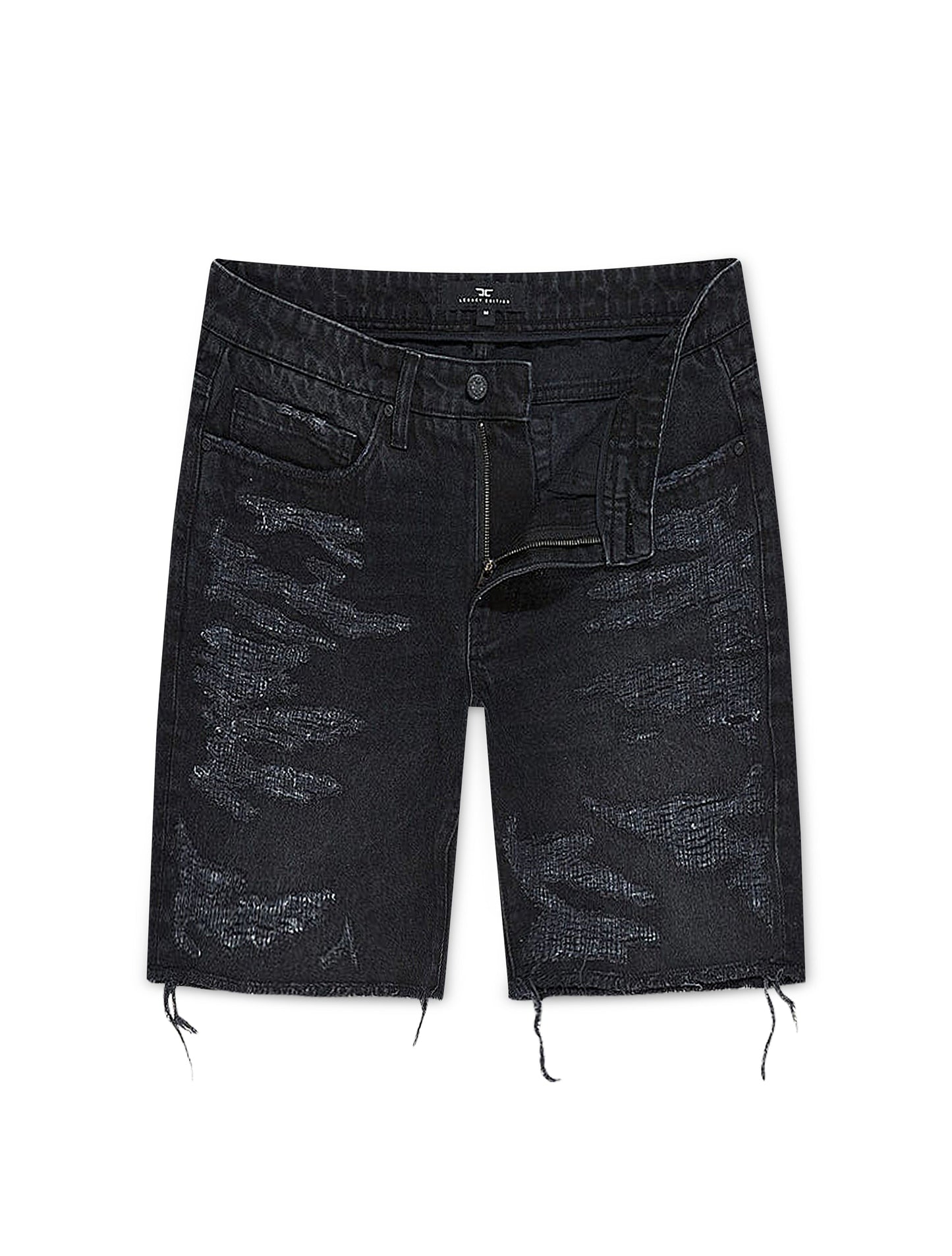 Jordan Craig Riverside Denim Shorts - Black Shadow Denim Exchange