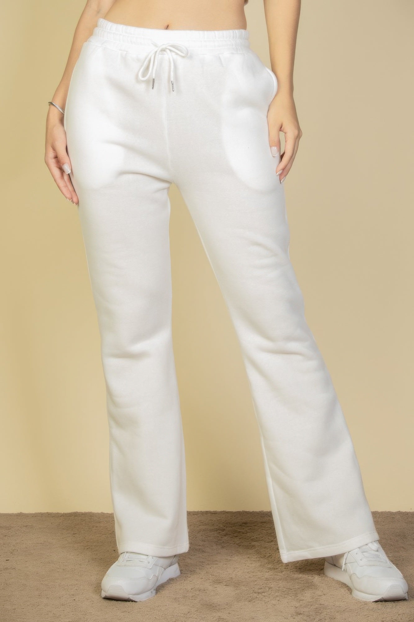 Drawstring Waist Slant Pocket Sweatpants See size chart under “more details” The Fashion Celestial