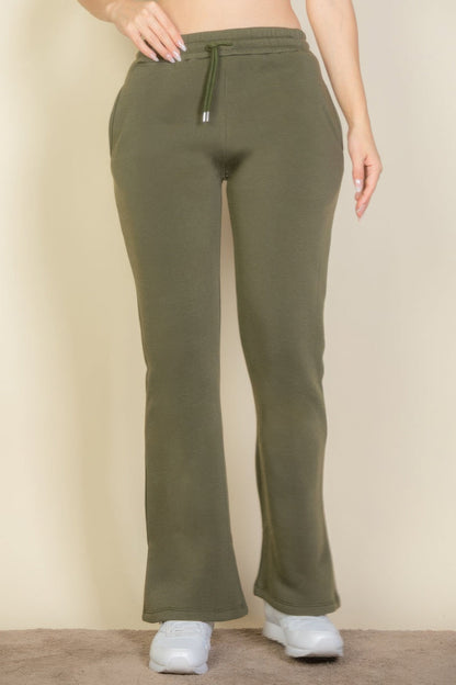 Drawstring Waist Slant Pocket Sweatpants See size chart under “more details” The Fashion Celestial