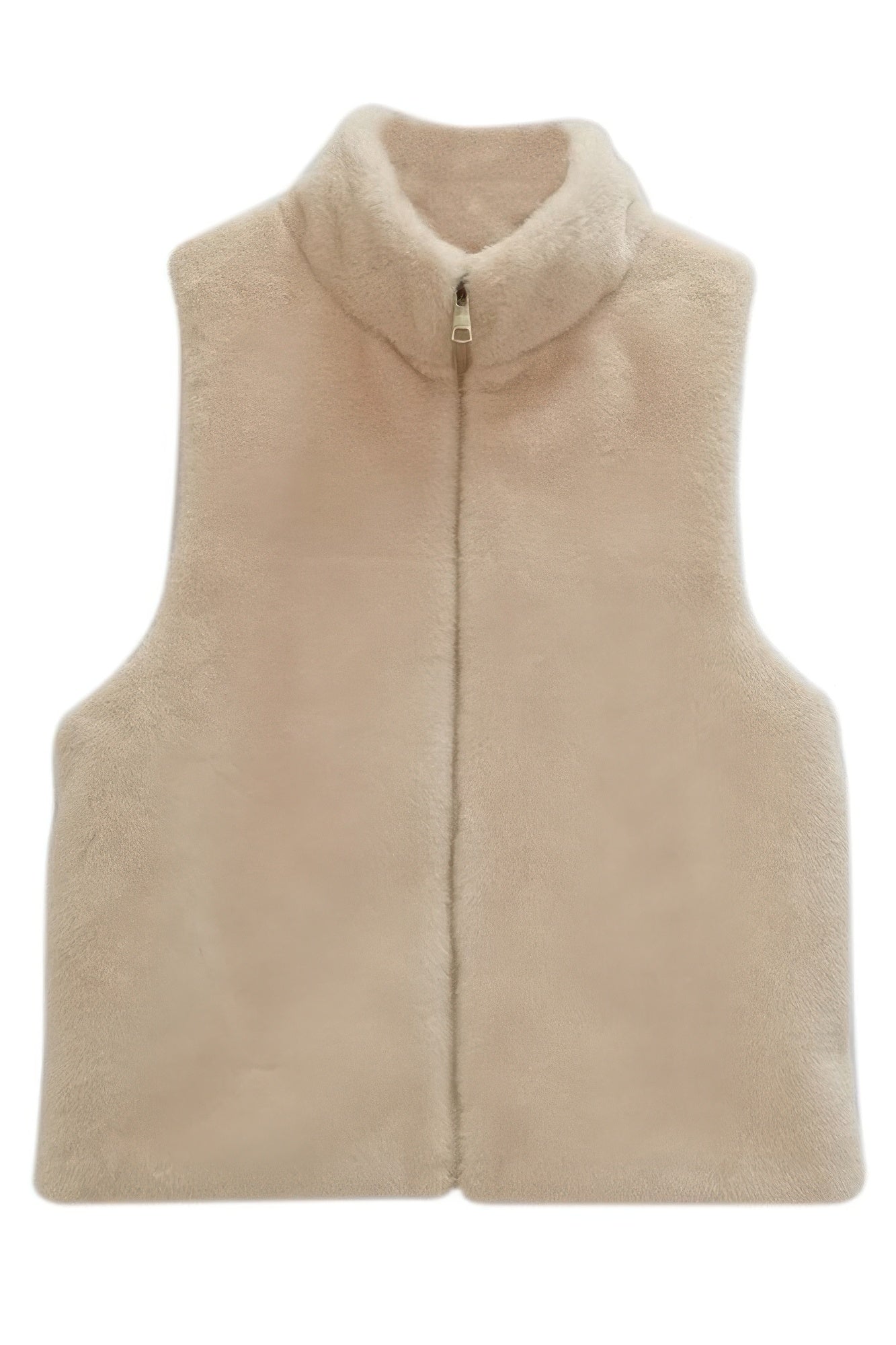 Solid Faux Fur Vest See size chart under “more details” The Fashion Celestial