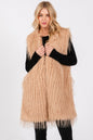 Faux Fur Pocket Vest See size chart under “more details” The Fashion Celestial