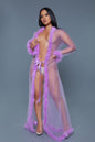 Marabou Robe See size chart under “more details” The Fashion Celestial