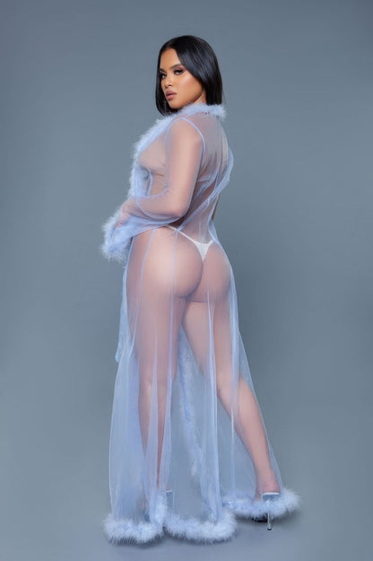 Marabou Robe See size chart under “more details” The Fashion Celestial