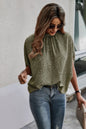 Mock Neck Batwing Sleeve Solid Loose Blouse See size chart under “more details” The Fashion Celestial