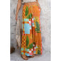 Allover Print Drawstring Pockets Wide Leg Pants See size chart under “more details” The Fashion Celestial
