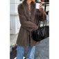 Solid Fluffy Faux Fur Shaggy Long Body Outwear See size chart under “more details” The Fashion Celestial