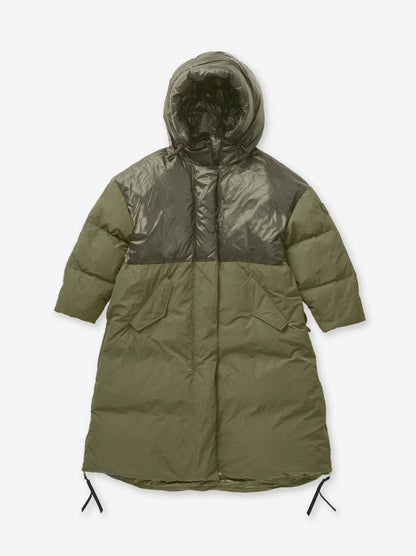 Long Down Puffer - Stone Green Holden Outerwear