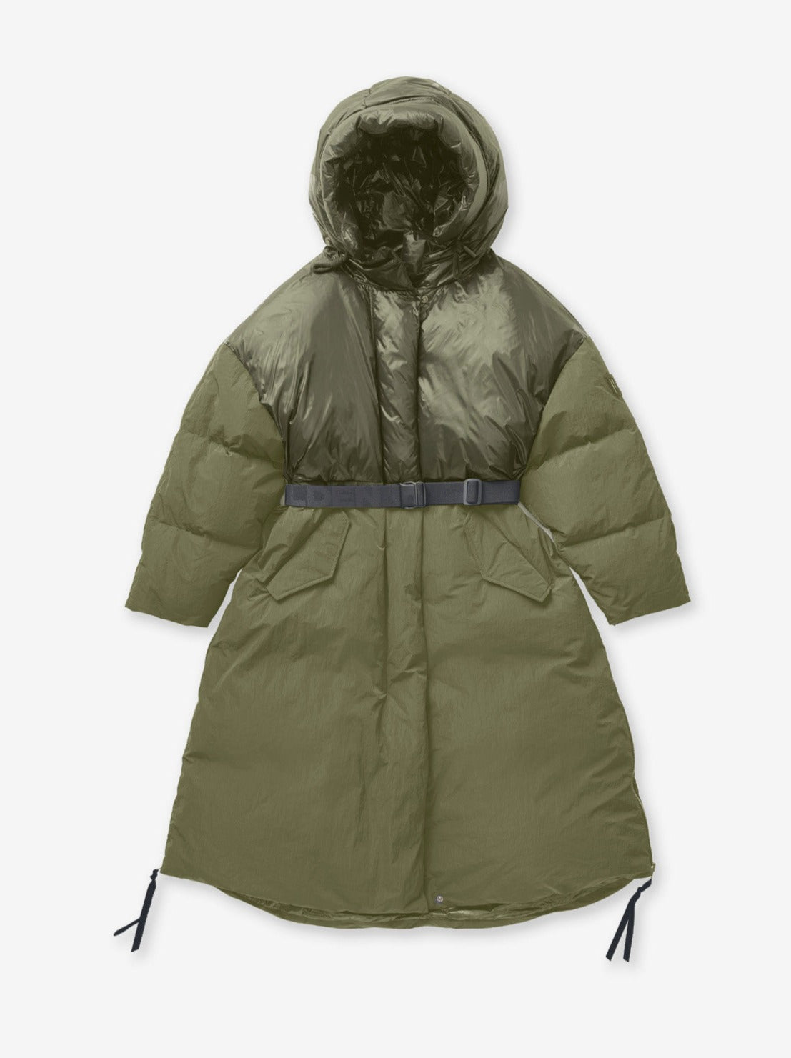 Long Down Puffer - Stone Green Holden Outerwear