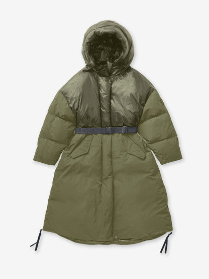 Long Down Puffer - Stone Green Holden Outerwear