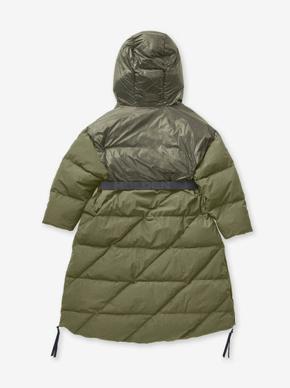 Long Down Puffer - Stone Green Holden Outerwear
