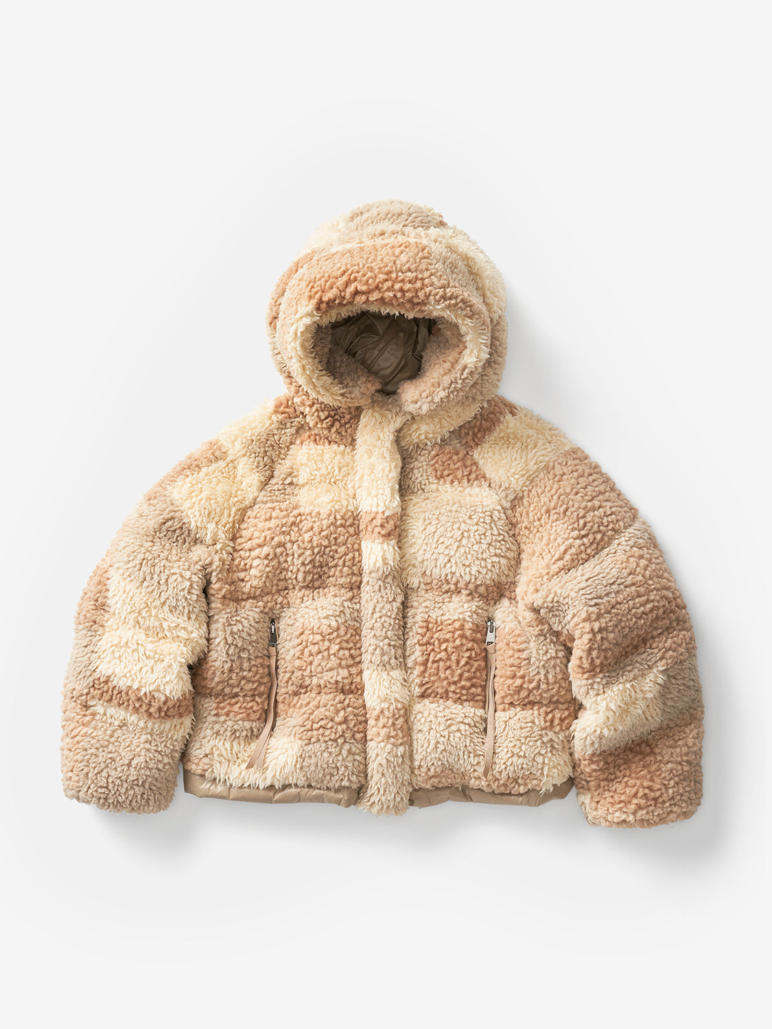 Sherpa Down Puffer - Natural Mix Holden Outerwear