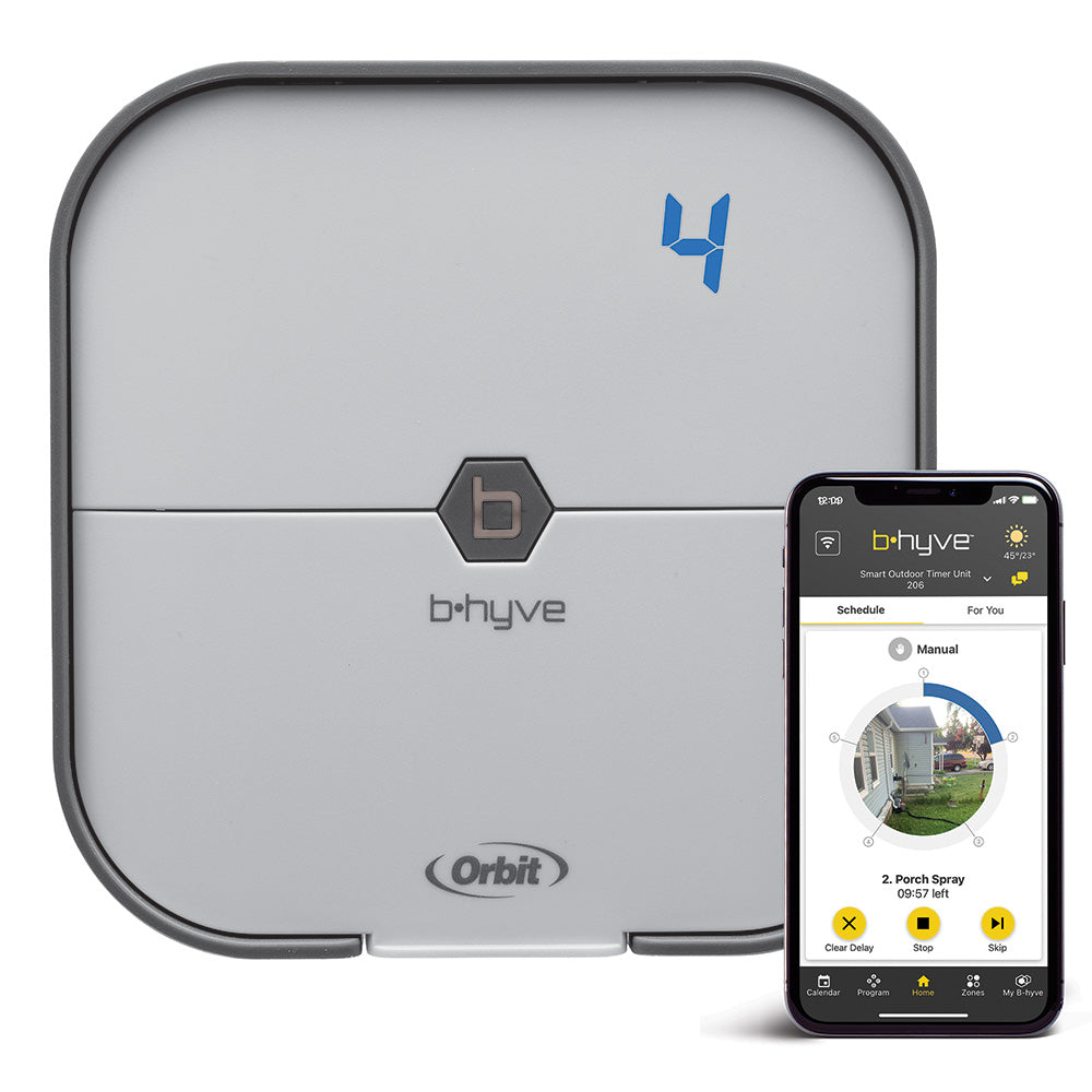 B-hyve Smart Indoor Irrigation Controller 4-Station | 57915 Orbit Irrigation