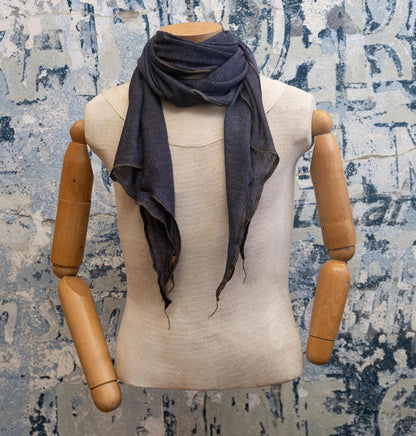 Watercolor Dusk Knit Scarf Late Sunday Afternoon