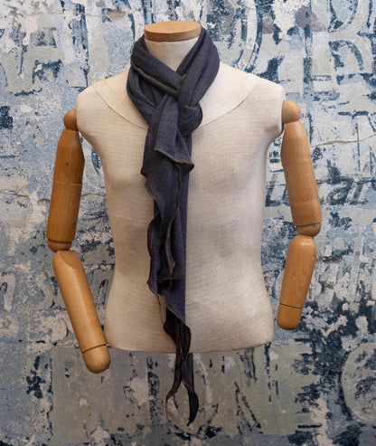 Watercolor Dusk Knit Scarf Late Sunday Afternoon