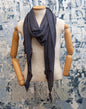Watercolor Dusk Knit Scarf Late Sunday Afternoon