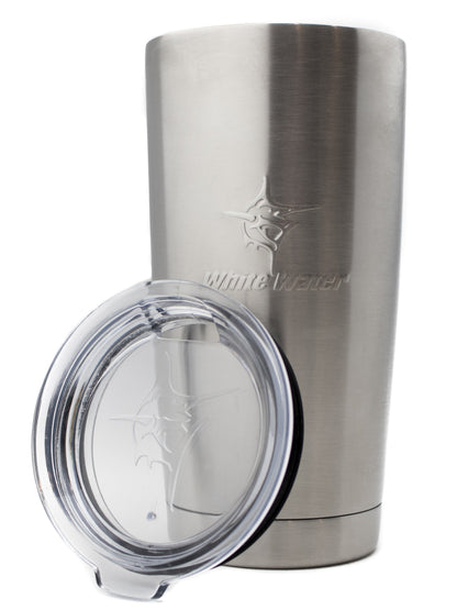 Tumbler (20 Ounce) White Water Life