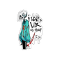 War with Myself Sticker