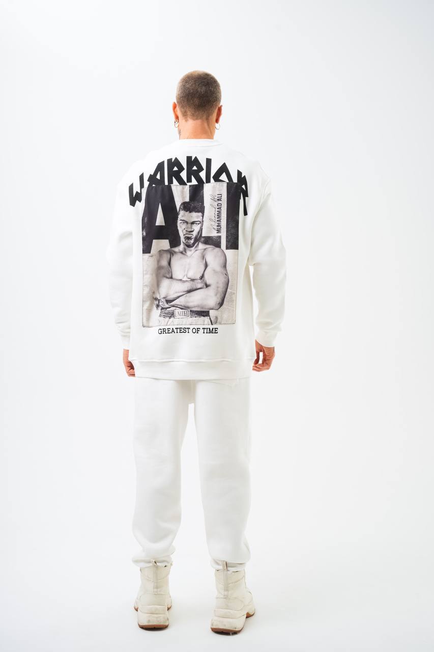Warrior' Muhammad Ali Sweatshirt: The Greatest of All Time Withinblack