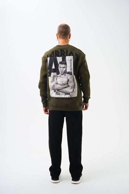 Warrior' Muhammad Ali Sweatshirt: The Greatest of All Time Withinblack