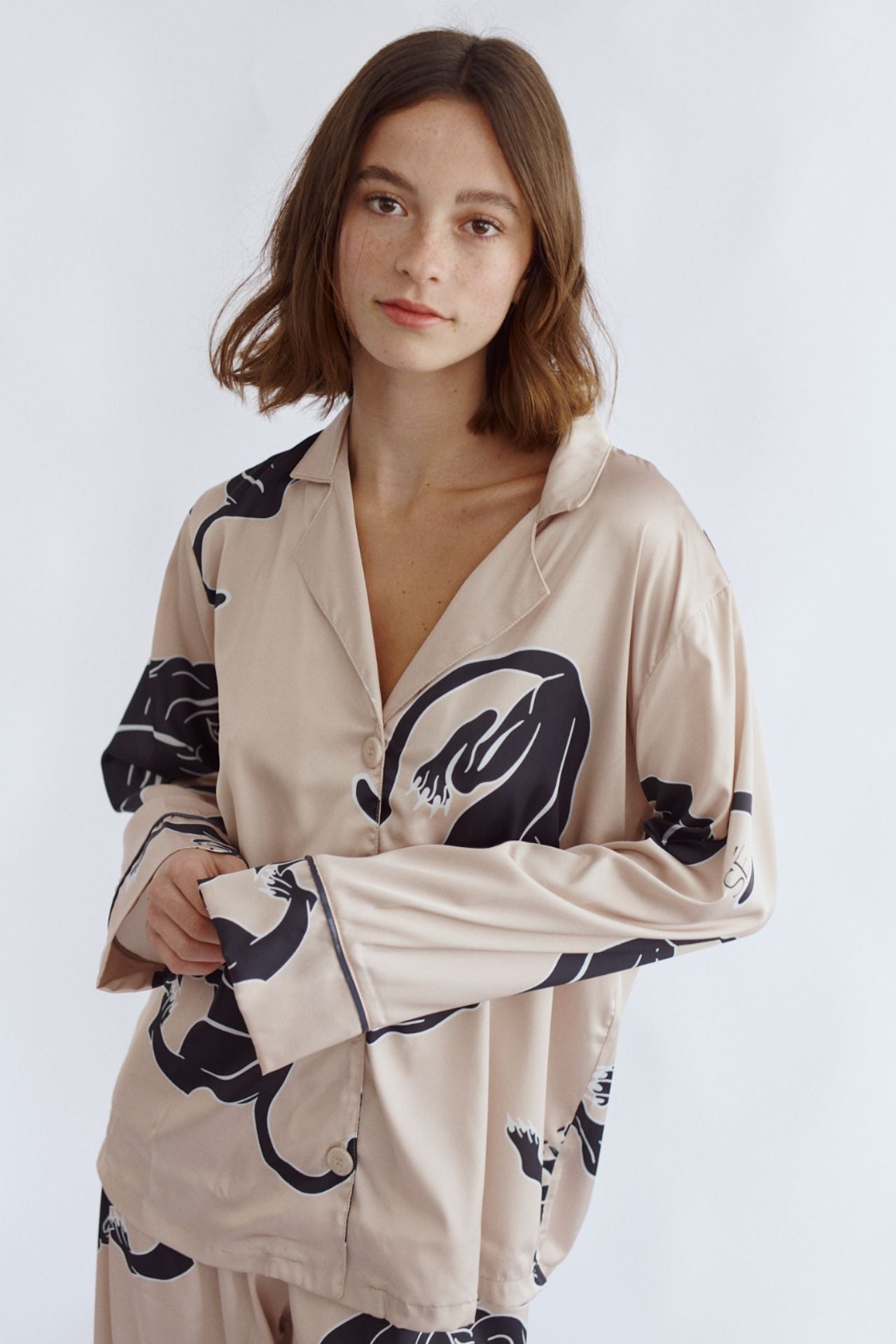 Washable Silk Pajama Set - Thera Simoné Sleepwear USA