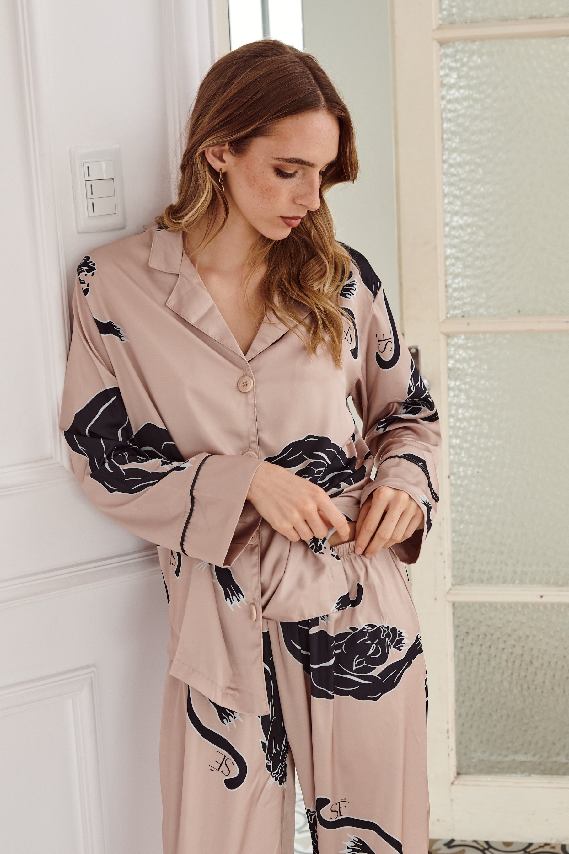 Washable Silk Pajama Set - Thera Simoné Sleepwear USA