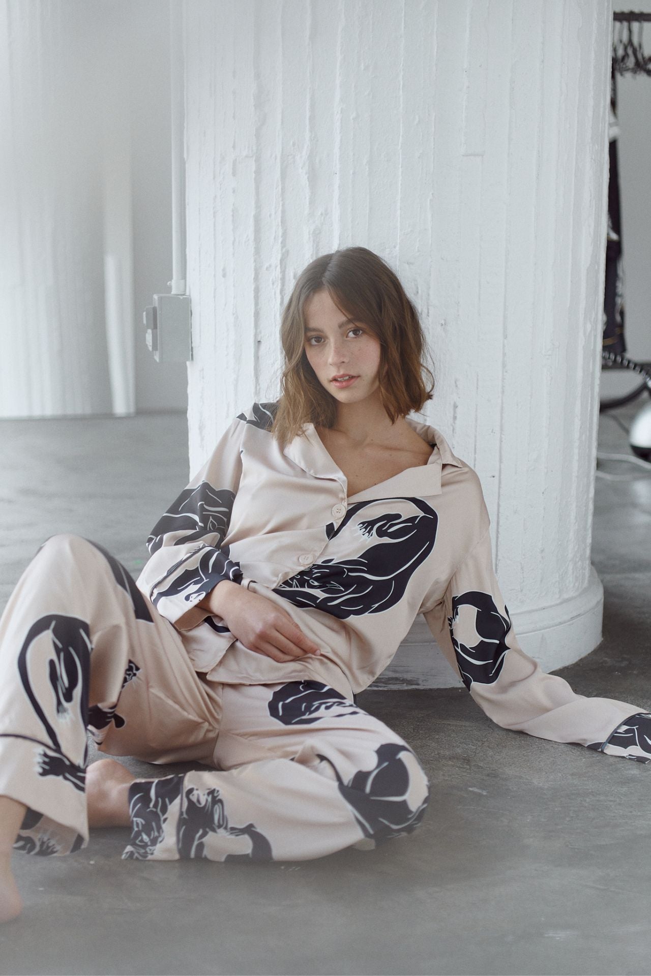 Washable Silk Pajama Set - Thera Simoné Sleepwear USA