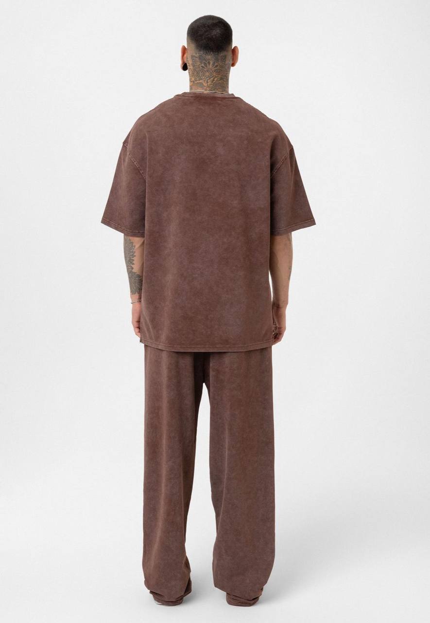 Oversized Washed Tracksuit Set Withinblack
