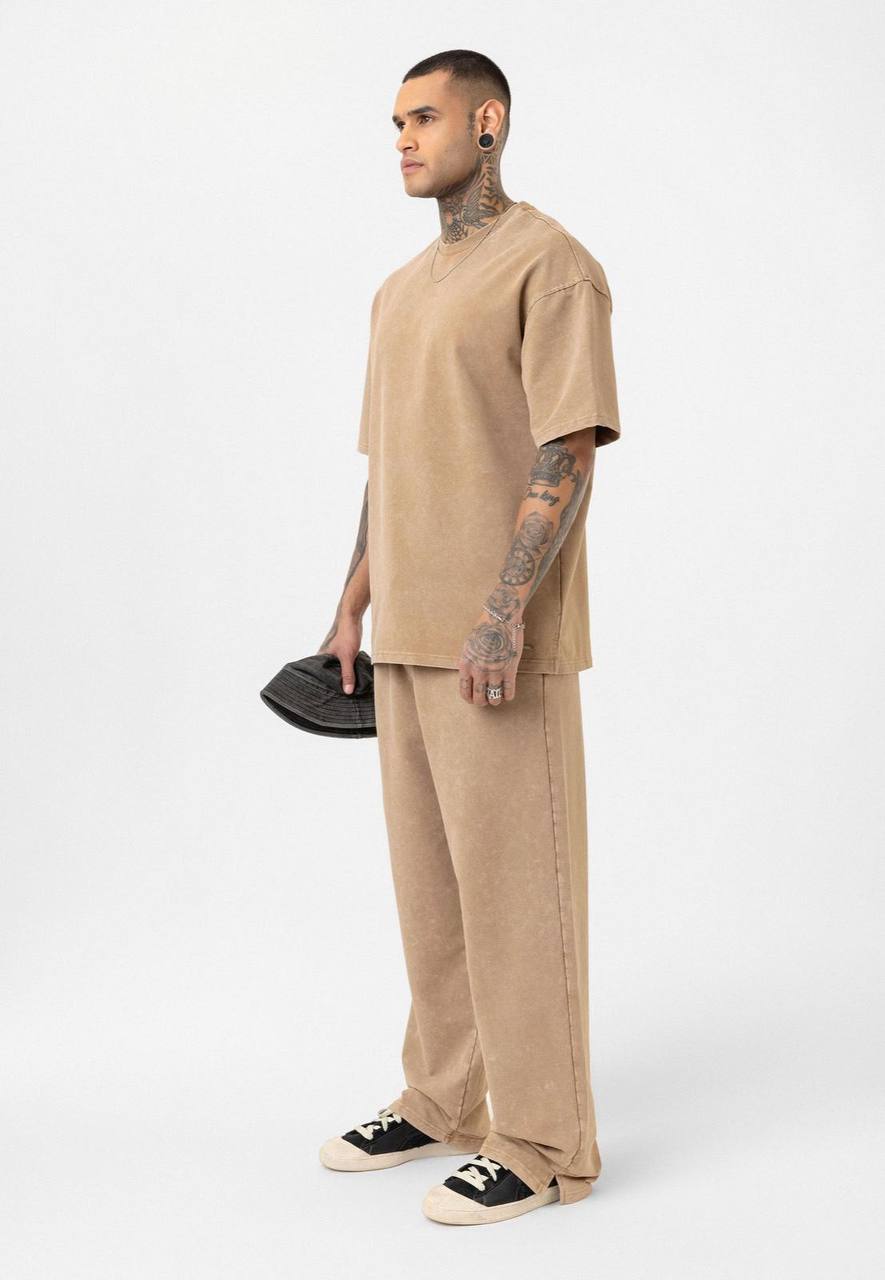Oversized Washed Tracksuit Set Withinblack