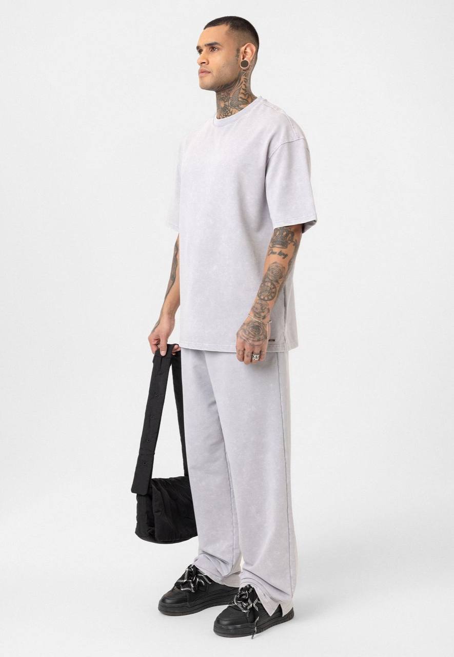 Oversized Washed Tracksuit Set Withinblack