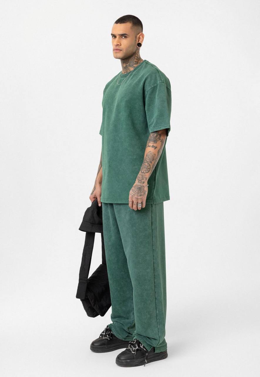 Oversized Washed Tracksuit Set Withinblack