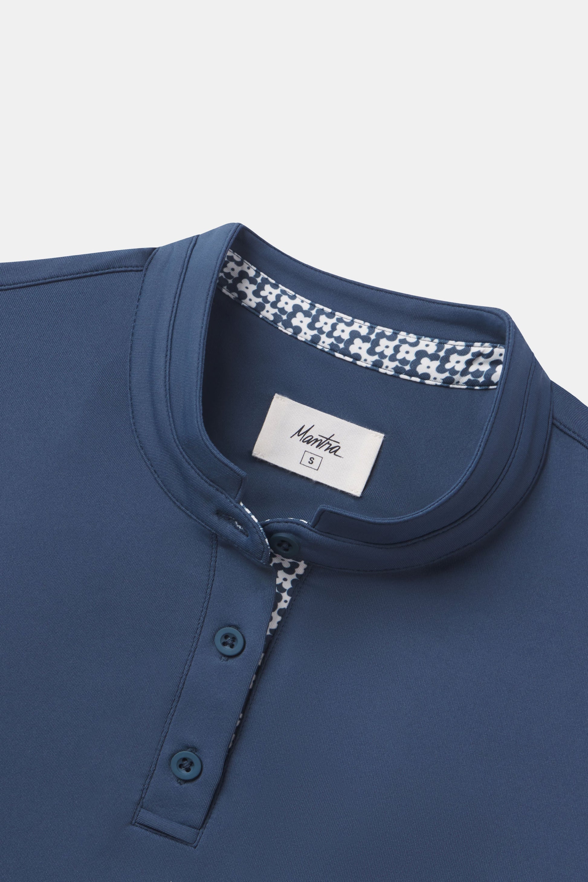 Women's Catalyst Polo | Mantra Collar | Bloom Contrast MANTRA
